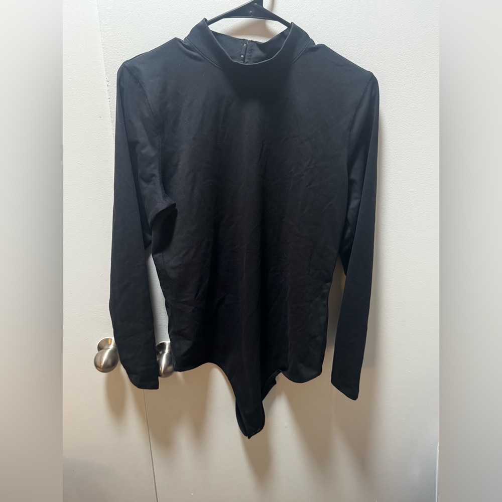 Abercrombie & Fitch Black Soft Collection Bodysuit